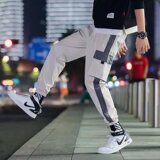休闲裤男2024新款百搭运动裤子版潮流九韩分裤青年学生宽松束脚裤，男装休闲裤，星座1712-2