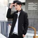 亚马逊秋季新款男士夹克立领棒球服青年韩版潮流空军飞行服男外套，男装夹克，星座1712