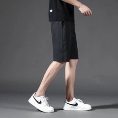 2022夏季短裤男士韩版潮流宽松冰丝薄款外穿五分裤子运动休闲裤