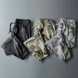 2024新款工装裤迷彩裤男春夏薄款宽松工装裤耐穿耐磨劳保服裤男，男装休闲裤，星座1712-2