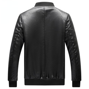 2021皮衣男外套新款韩版潮流修身帅气PU皮机车服潮牌百搭男图片