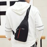 斜挎包男胸包韩版百搭单肩包男士腰包休闲包男包学生小背包女潮牌，鞋类箱包手腕包，星座1712-2