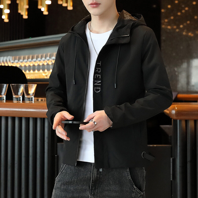 2024秋季夹克新款夹克潮款男士工装夹克连帽夹克连帽外套男,男装夹克,星座1712-2