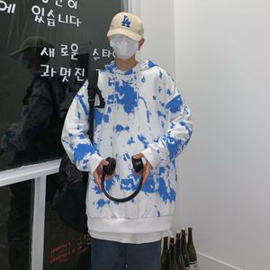 卫衣男连帽春秋季ins港风宽松潮牌字母印花百搭外套2023年新款图片