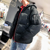 冬季外套男士韩版潮流帅气棉服加厚宽松面包服港风bf情侣棉衣，男装棉衣，星座1712