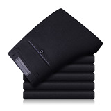 2020中老年男士西裤直筒长裤男式商务休闲裤宽松加厚款爸爸装，男装休闲裤，星座1712