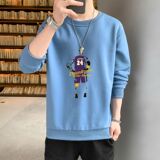男士长袖卫衣男秋季2021新款秋装秋衣上衣服打底衫男，男装卫衣，星座1712