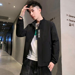 男士外套2024新款春秋潮流休闲棒球服衣服夹克男图片