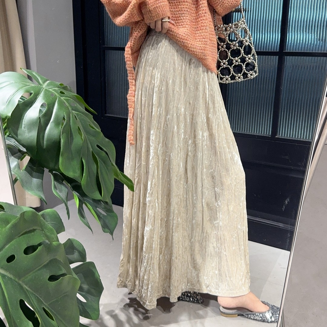 长裙蛋糕裙丝绒半身裙