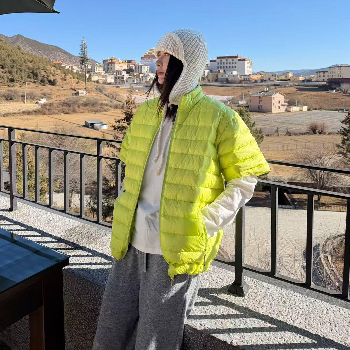 林肉肉【绗缝短袖羽绒外套】90白鸭绒轻盈羽绒服女春秋2026年新款,女装/女士精品,羽绒服,淘宝优惠券,粉丝福利购,淘宝优惠卷