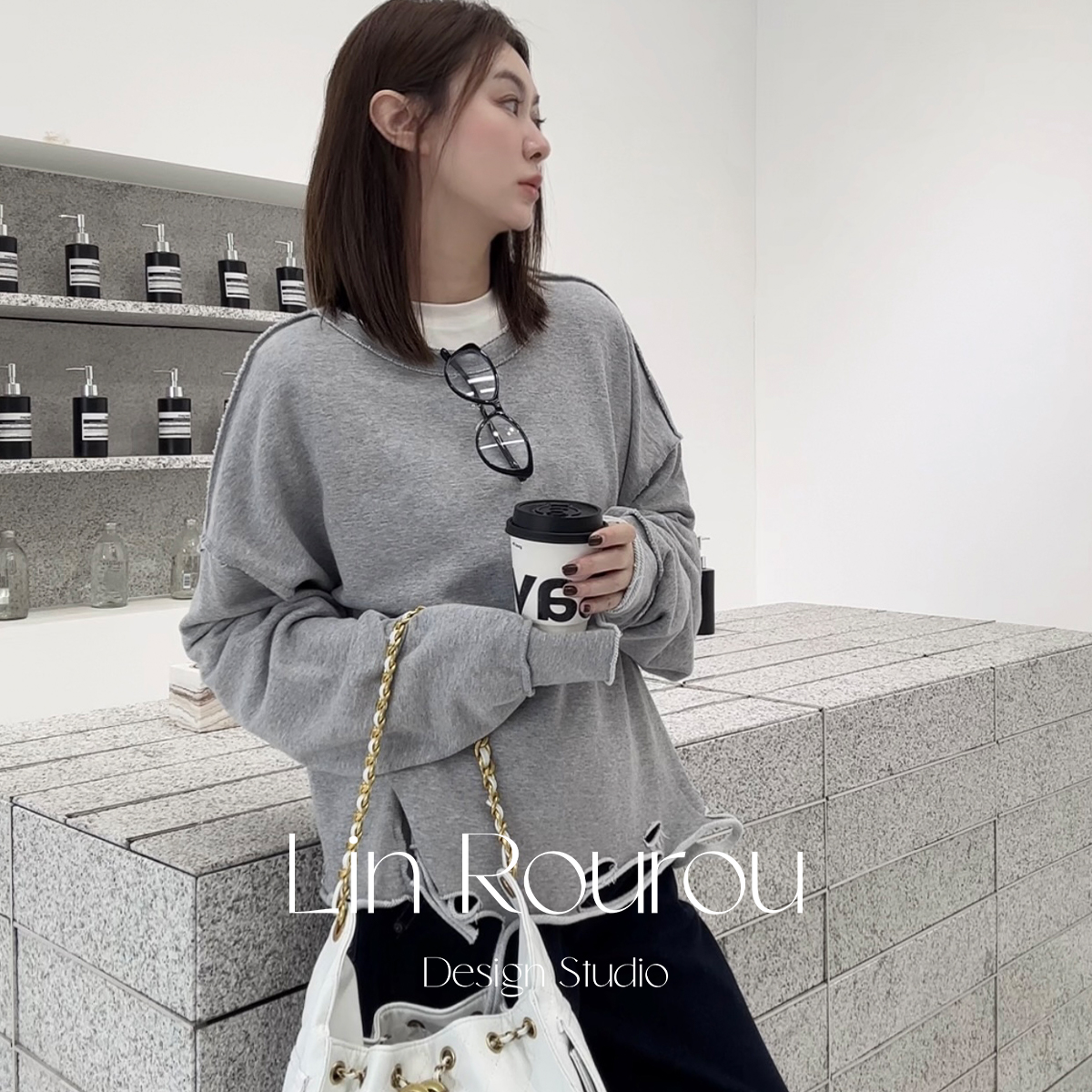 林肉肉【随性破洞长袖】