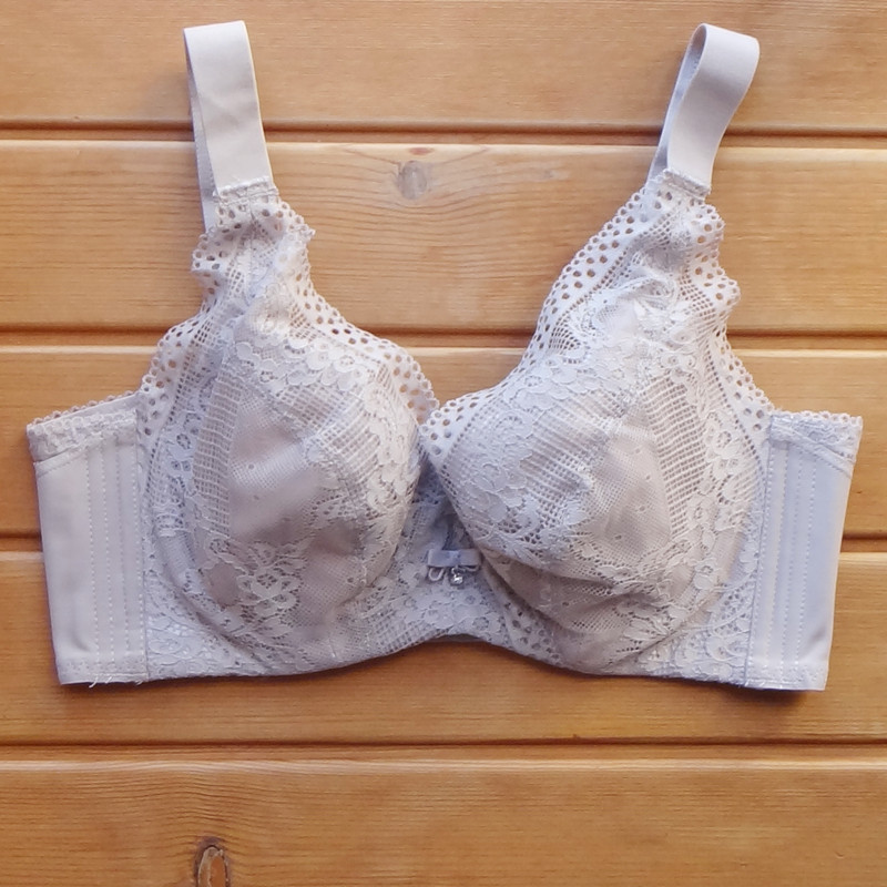 软钢圈全罩杯调整防滑宽肩带内衣