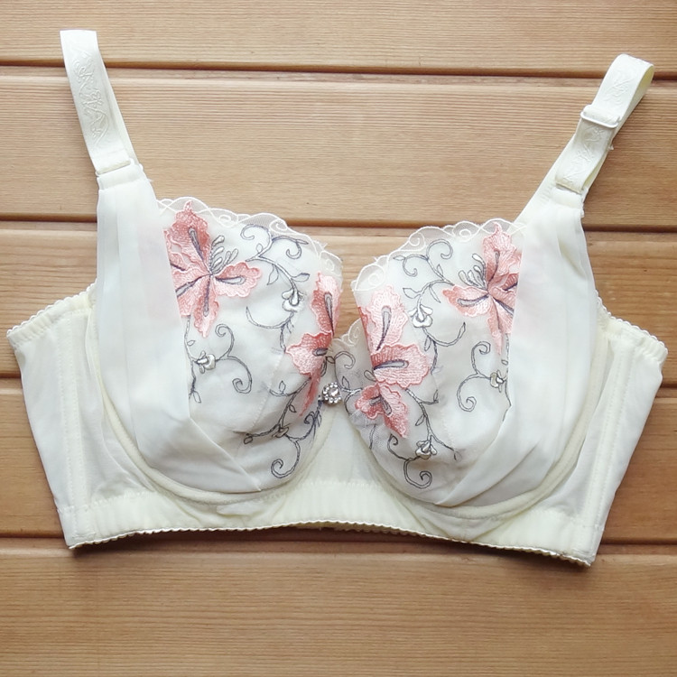 全罩杯文胸高侧宽收副乳上托大胸图片