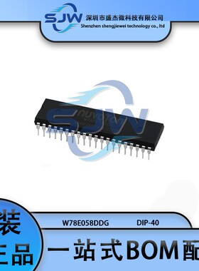 W78E058DDG W78E058D 封装DIP-40 单片机微控制器芯片 集成电路IC