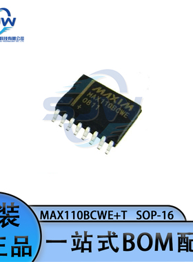MAX110BCWE+T MAX110BCWE 封装SOP-16 模数转换器-ADC芯片 集成IC