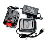 龙韵 无刷电动扳手角磨机吹风机架子工风炮锂电池充电器 卡瓦尼