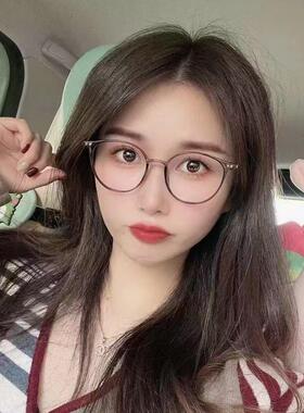 小红书德国品牌视特耐镜片冷茶色透明近视眼镜框女防蓝光9531镜架