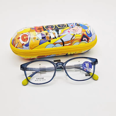 派丽蒙儿童眼镜框53033青少年鼻托专业7-9岁近视离焦TR90远视镜架
