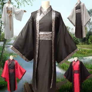 古装汉服成人礼仪服装古代书生秀才举人百姓范进中举课本剧表演服