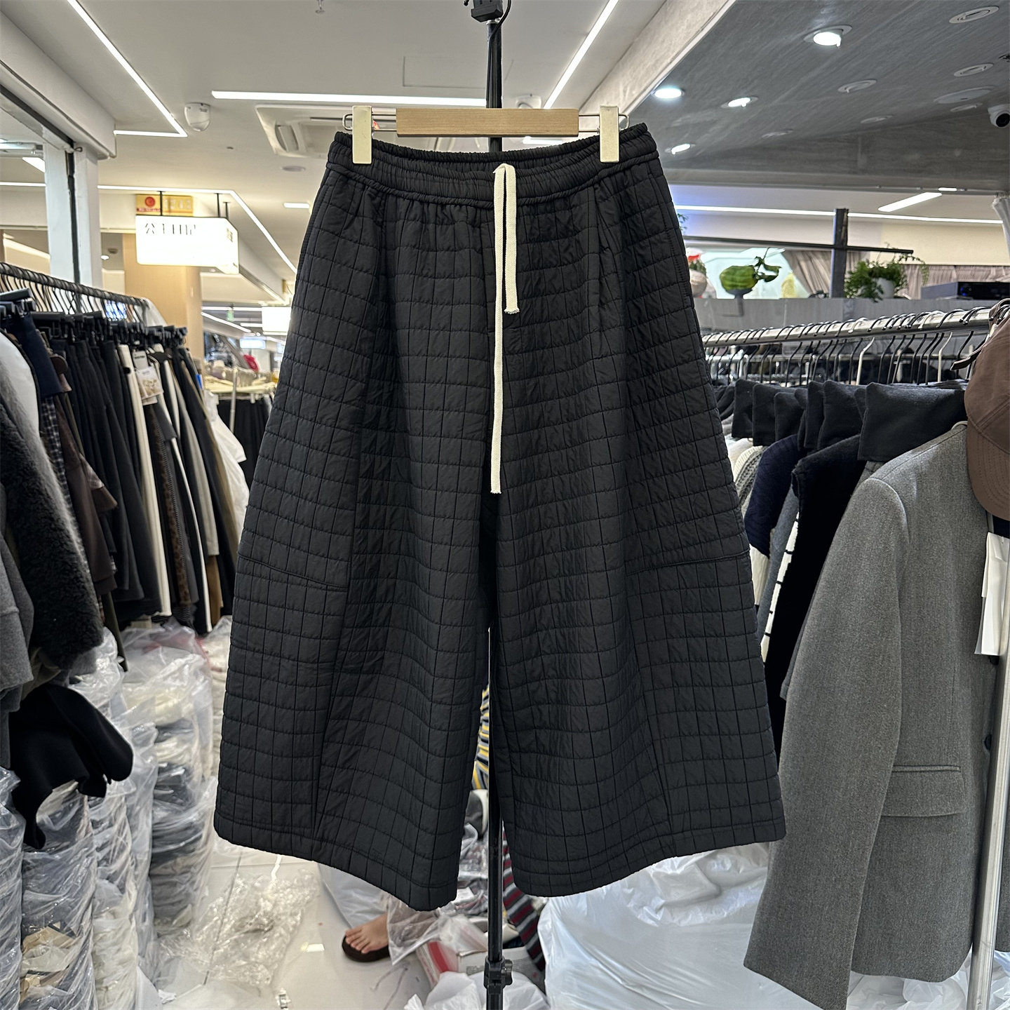 阔腿裤裙裤休闲百搭宽松八分裤