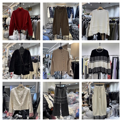 2025冬季羊毛针织衫女加厚裤子