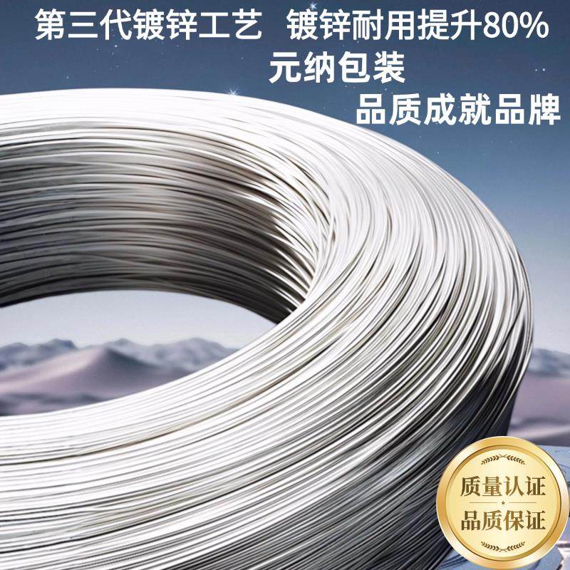 工地农业葡萄架盆景工程铁丝防锈镀锌铁丝细热镀锌电镀不生锈钢丝,鲜花速递/花卉仿真/绿植园艺,花艺材料,淘宝优惠券,粉丝福利购,淘宝优惠卷