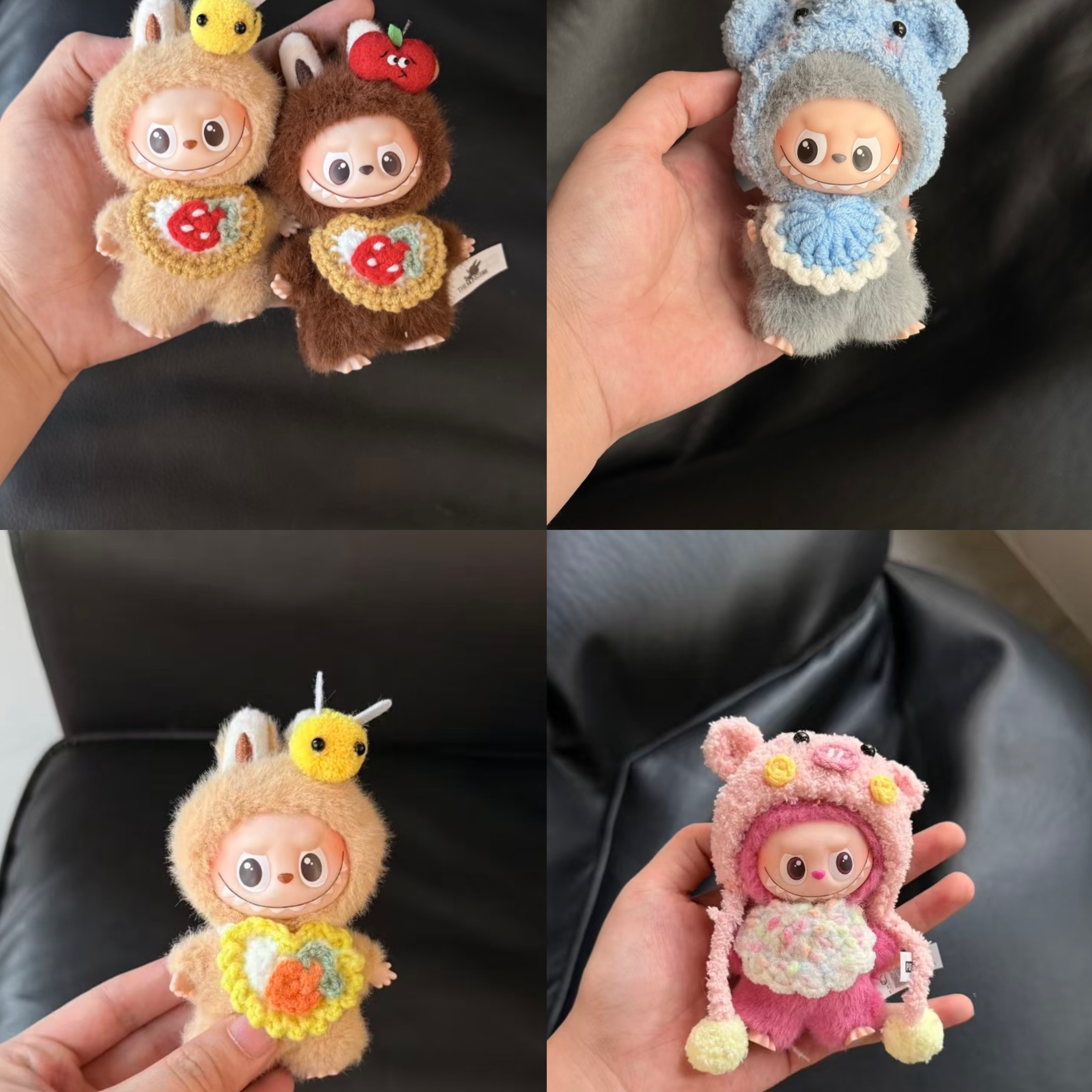 可爱手工钩针拉布布心底密码迷你