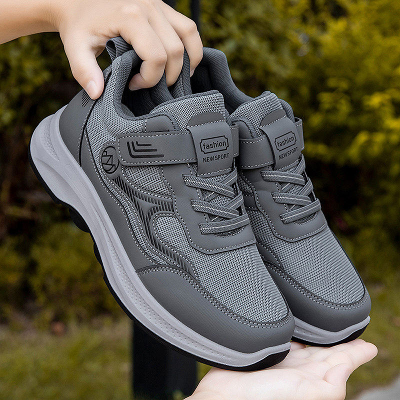 老人鞋春秋季2026新款男鞋软底防滑爸爸鞋中老年舒适运动鞋健步鞋