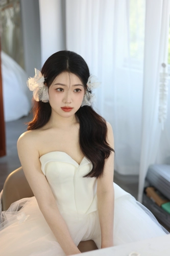 Оригинальные блестки для ногтей ручной работы, милый аксессуар для волос для невесты