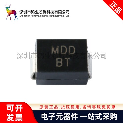 原装正品 贴片 SMBJ18CA DO-214AA TVS瞬变抑制二极管 双向 10只