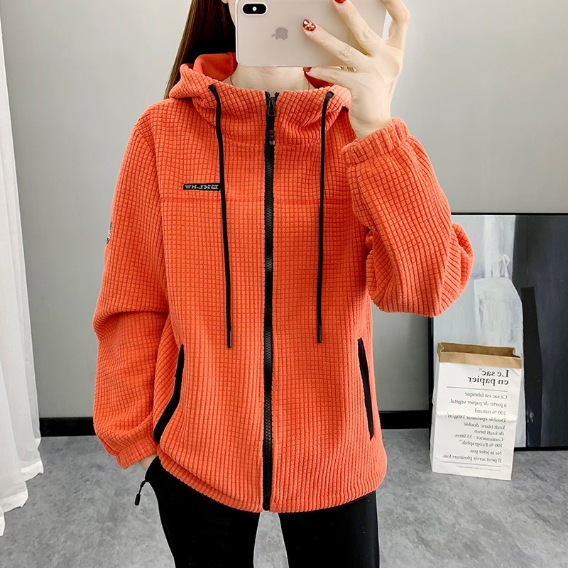 户外保暖抓绒衣女保暖摇粒绒外套