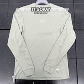 速干印花运动休闲训练圆领透气长袖 Nike 耐克男子春秋季 T恤HQ4736