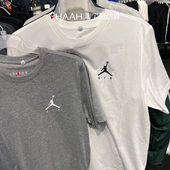010 100 JORDAN男女运动基础打底休闲AJ刺绣LOGO短袖 T恤AH5297