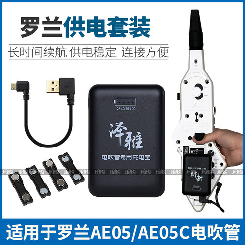 罗兰AE05/05C电吹管专用电源线