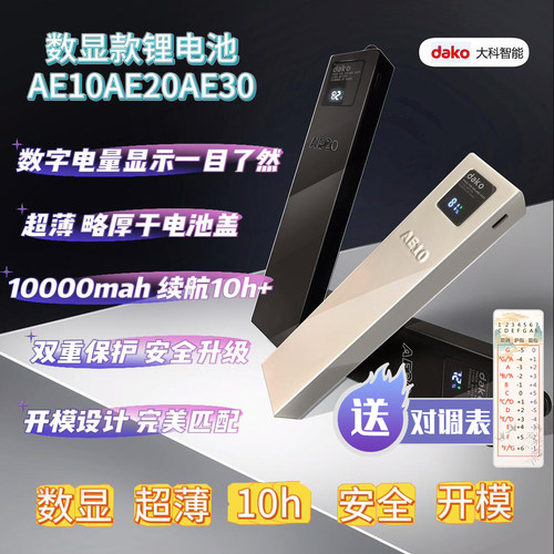 罗兰AE10/20/30电吹管嵌入锂电池