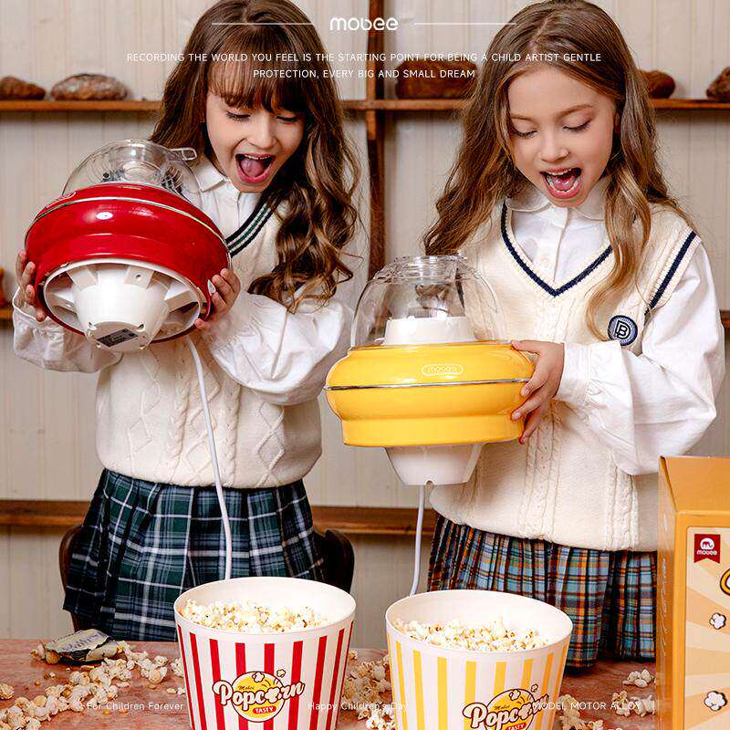 mobee爆米花机儿童家用迷你花式棉花糖机器商用全自动摆摊用DIY