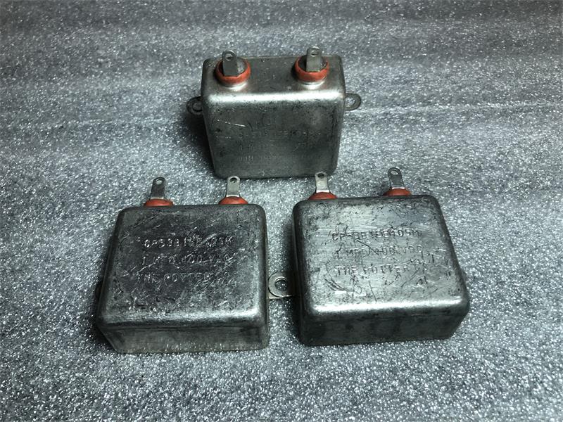 古董 美国THE POTTER CO 1UF 400V  铜壳 胆机油浸耦合电容
