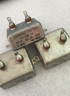 古董 美国 TOBE TYPE RLON-401  1UF400V 分频耦合油浸电容