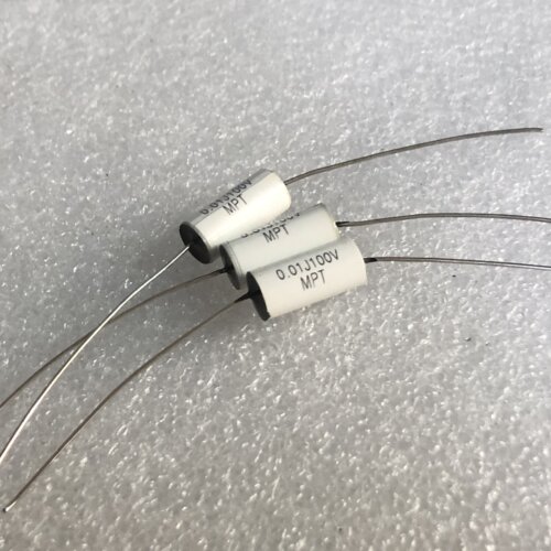 全新 正品MPT  0.01UF 100V 镀银脚 音频耦合无极电容