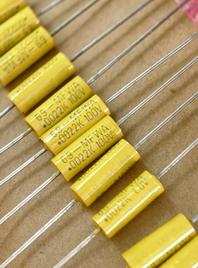 美国CDE-MFWA 0.0022UF 100V 2200PF 古董发烧耦合无极薄膜电容