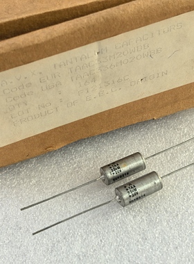 TAAC336M020WBB 美国 AVX 336M 20V 33UF 发烧轴向音频钽电解电容