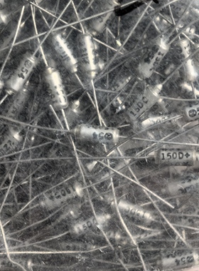 美国 SPRAGUE思碧 150D 0.22UF 15V 发烧轴向钽电解电容