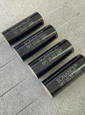 美国 SONANCE 所能士 MPT系 10UF100V 铜脚 分频无极薄膜电容
