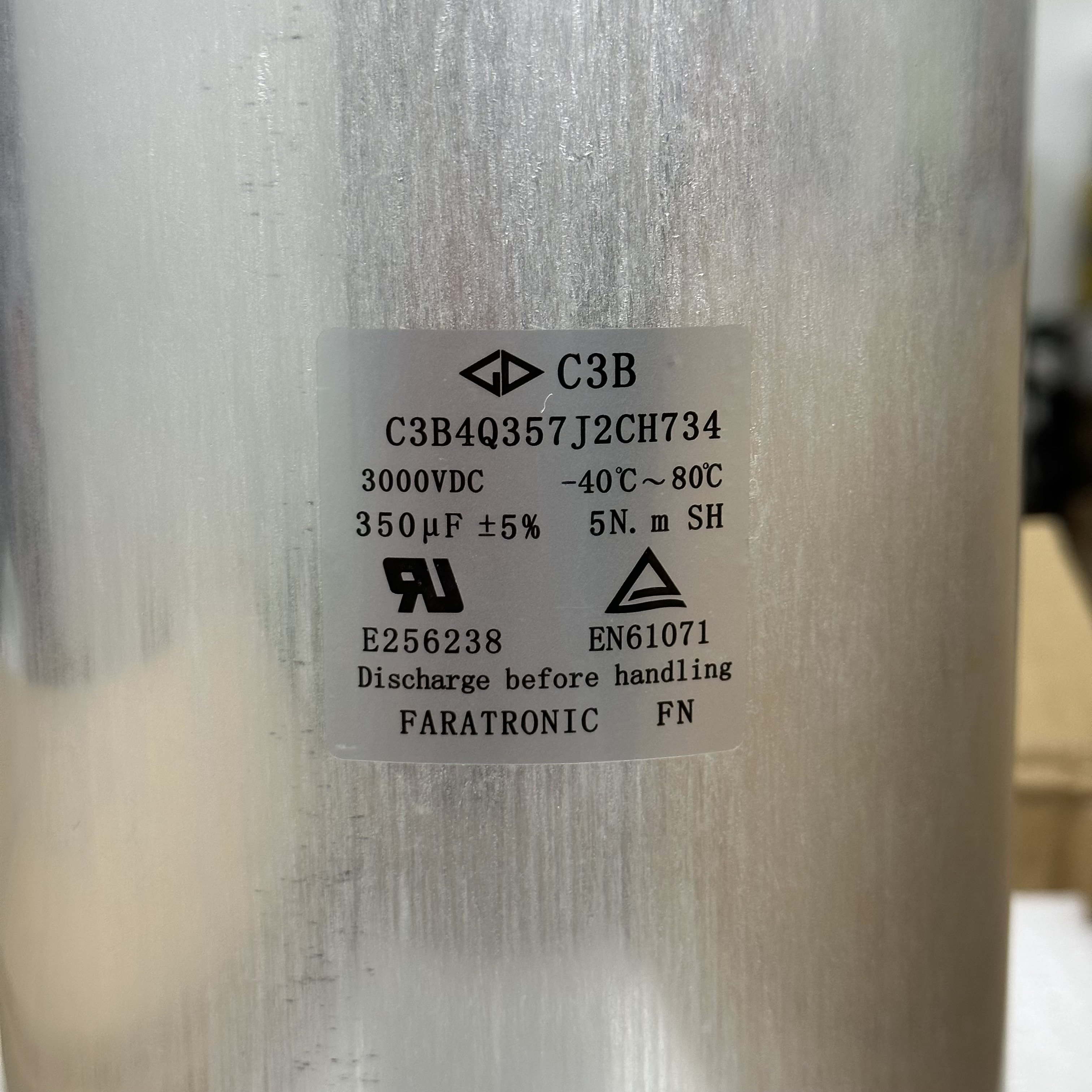 法拉C3B电容350UF3000V