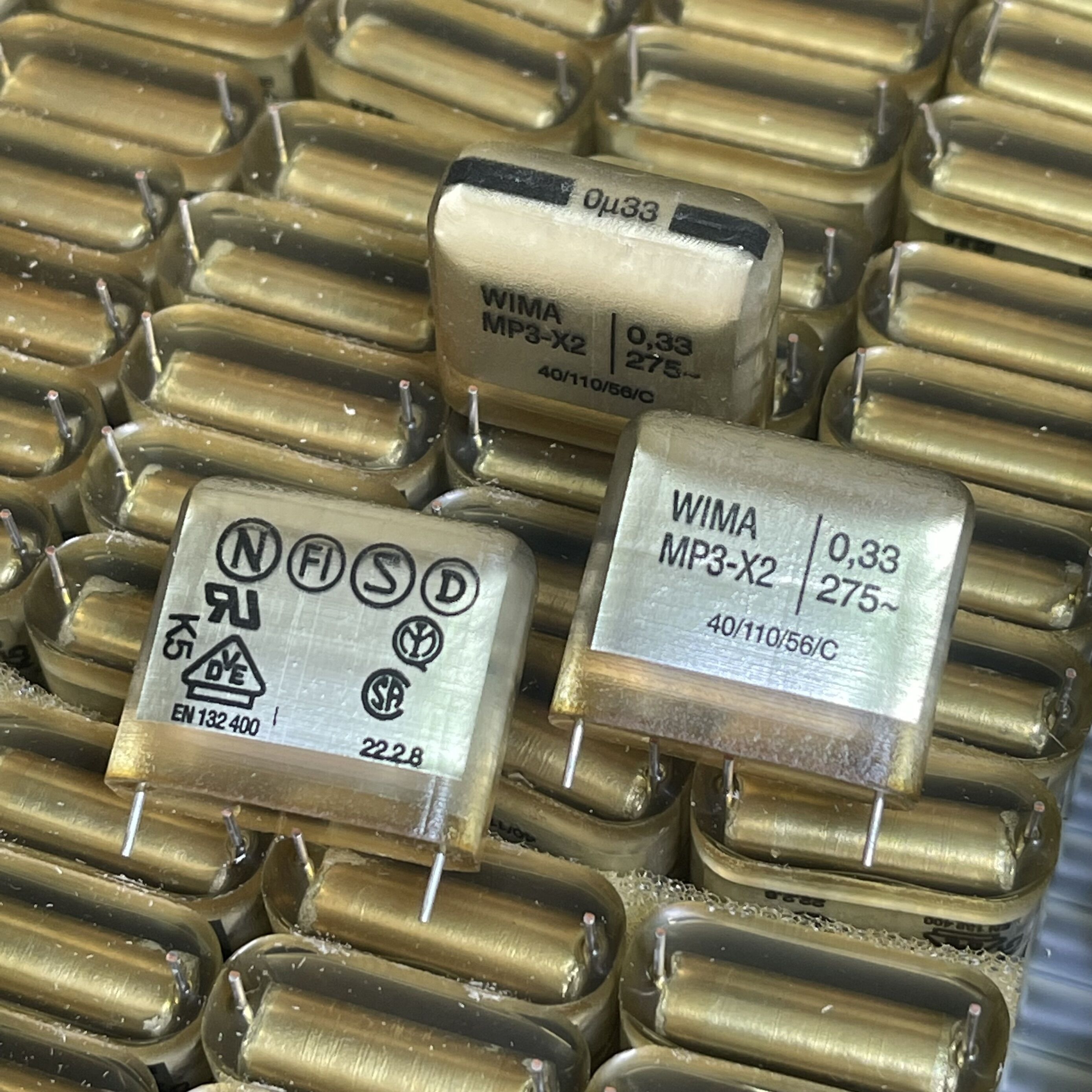 WIMA电容MP3-x20.33UF275VAC