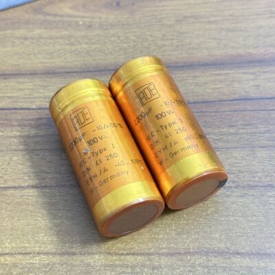 100V2200UFROE发烧音频滤波电解