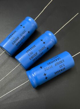 美国思碧 SPRAGUE 53D 8300UF 35V 代 10000uf 胆机滤波电解电容