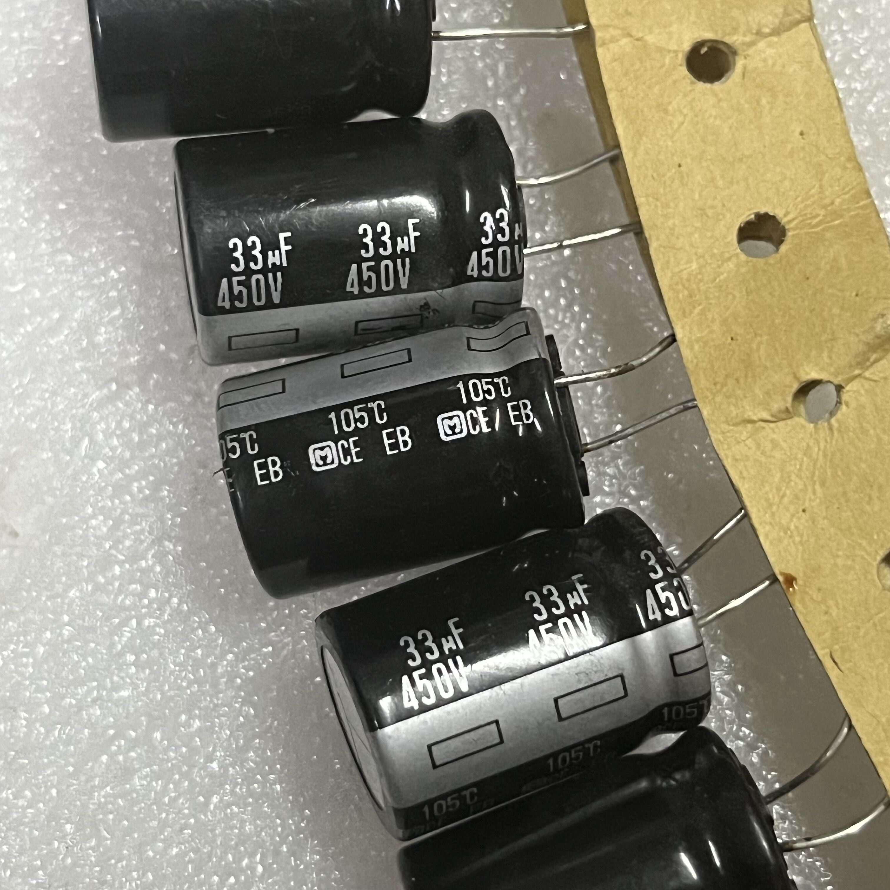 全新日本松下Panasonic CE EB 系列 33UF 450V 高压音频电解电容