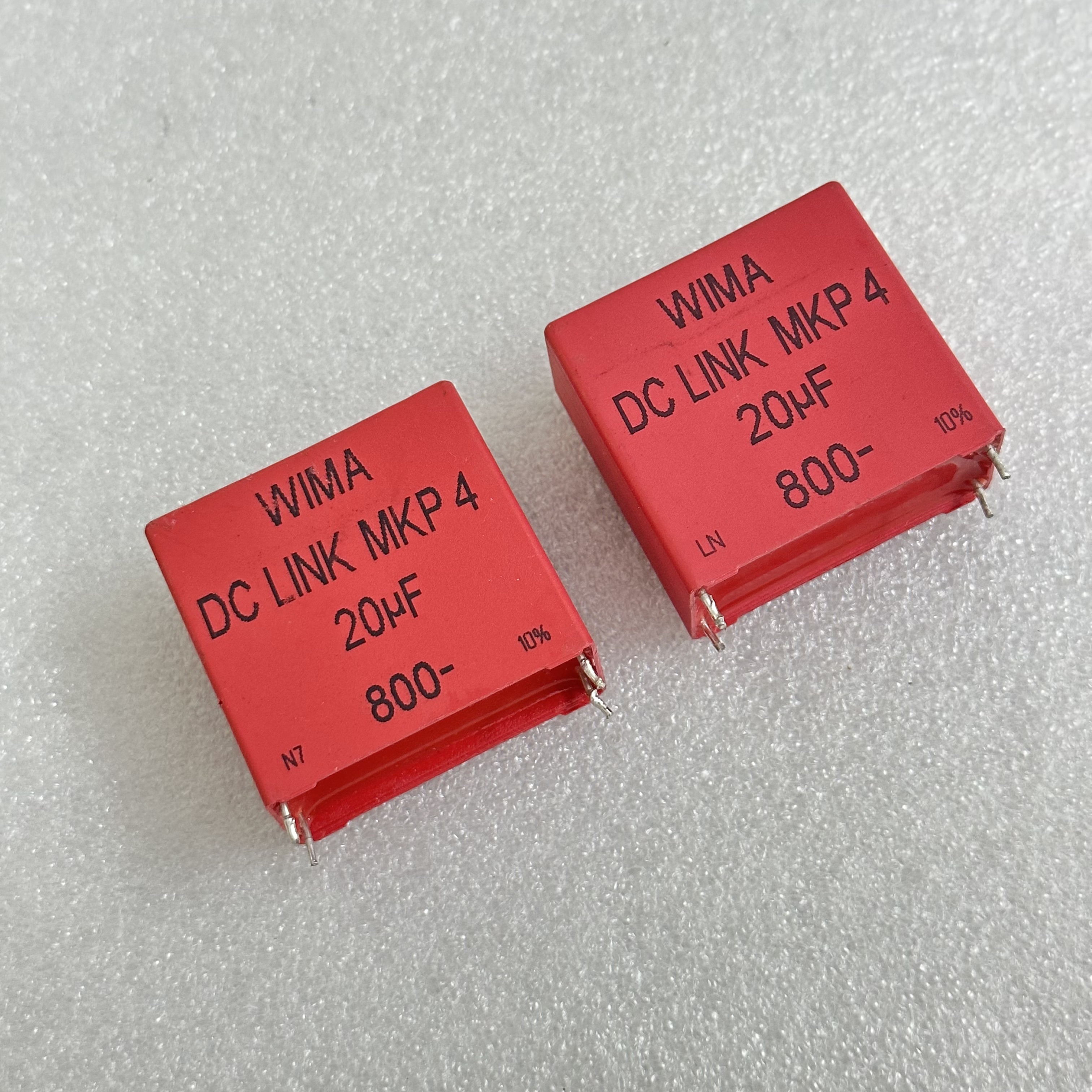 拆机 德国WIMA威马LINK MKP4 20UF800V 发烧耦合音频高压滤波电容