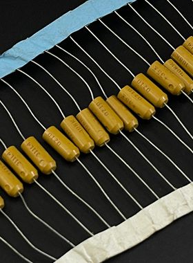 美国 KEMET 基美 10UF 35V 106K 发烧音频轴向固体钽电容